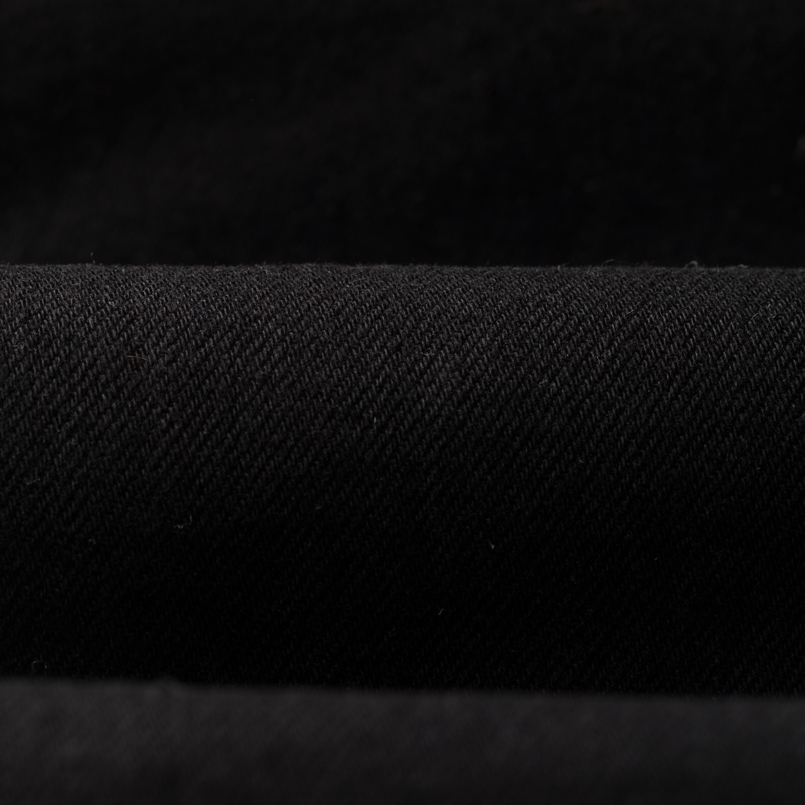 13oz Denim Tuck Pants Black