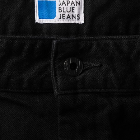 13oz Denim Tuck Pants Black