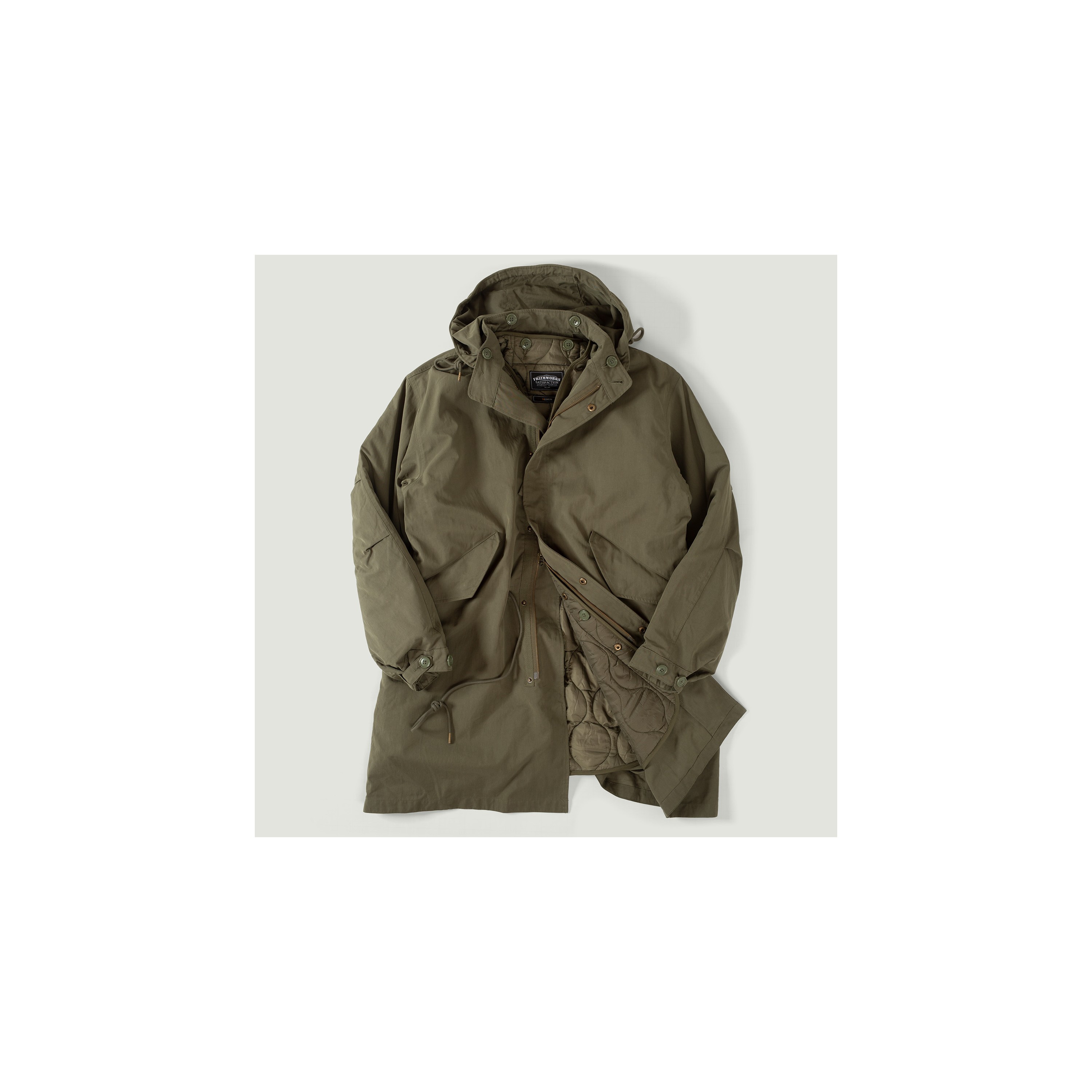FRIZMWORKS / Vincent M1965 Fishtail Parka Olive