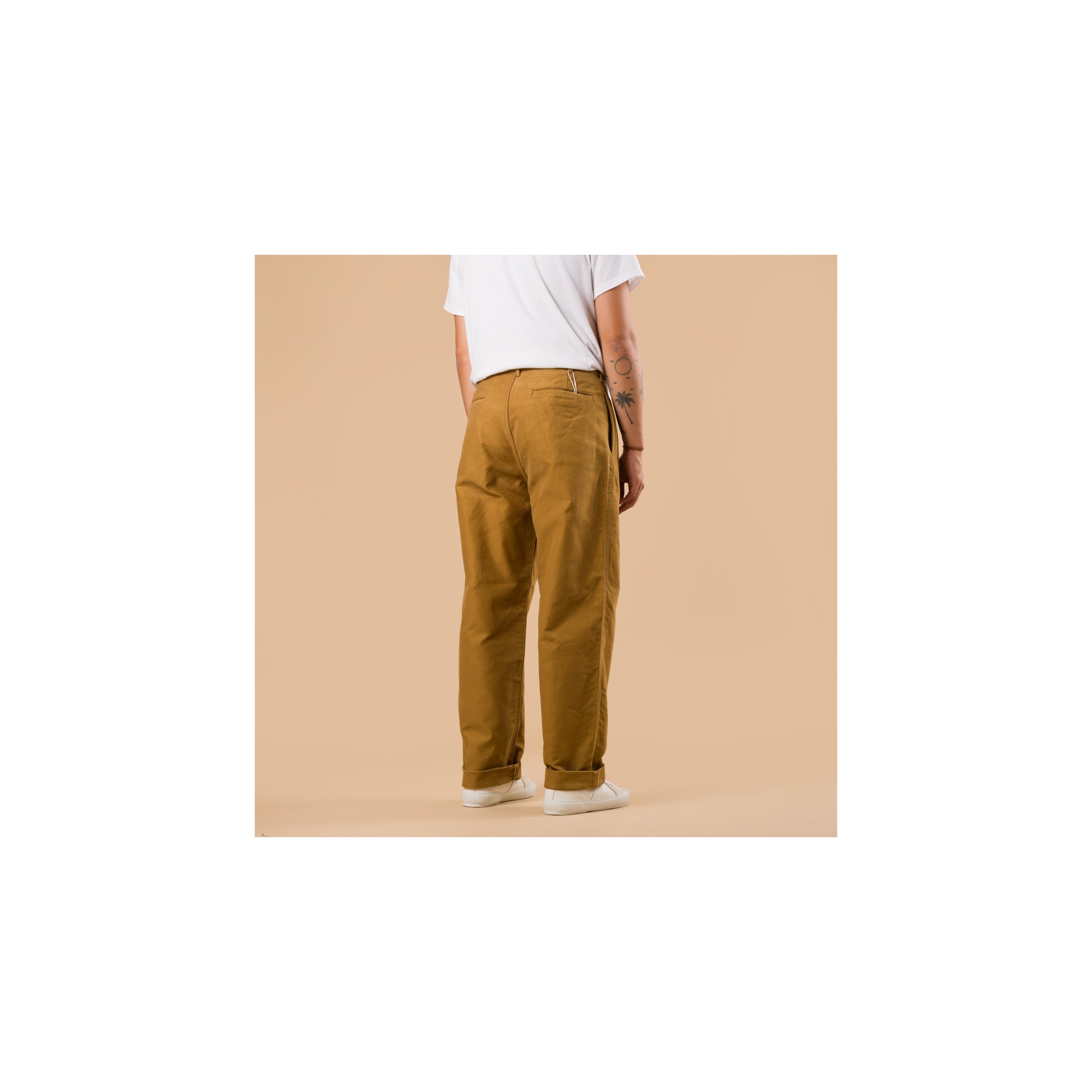 FOB FACTORY / F0543 Moleskin Trousers Khaki