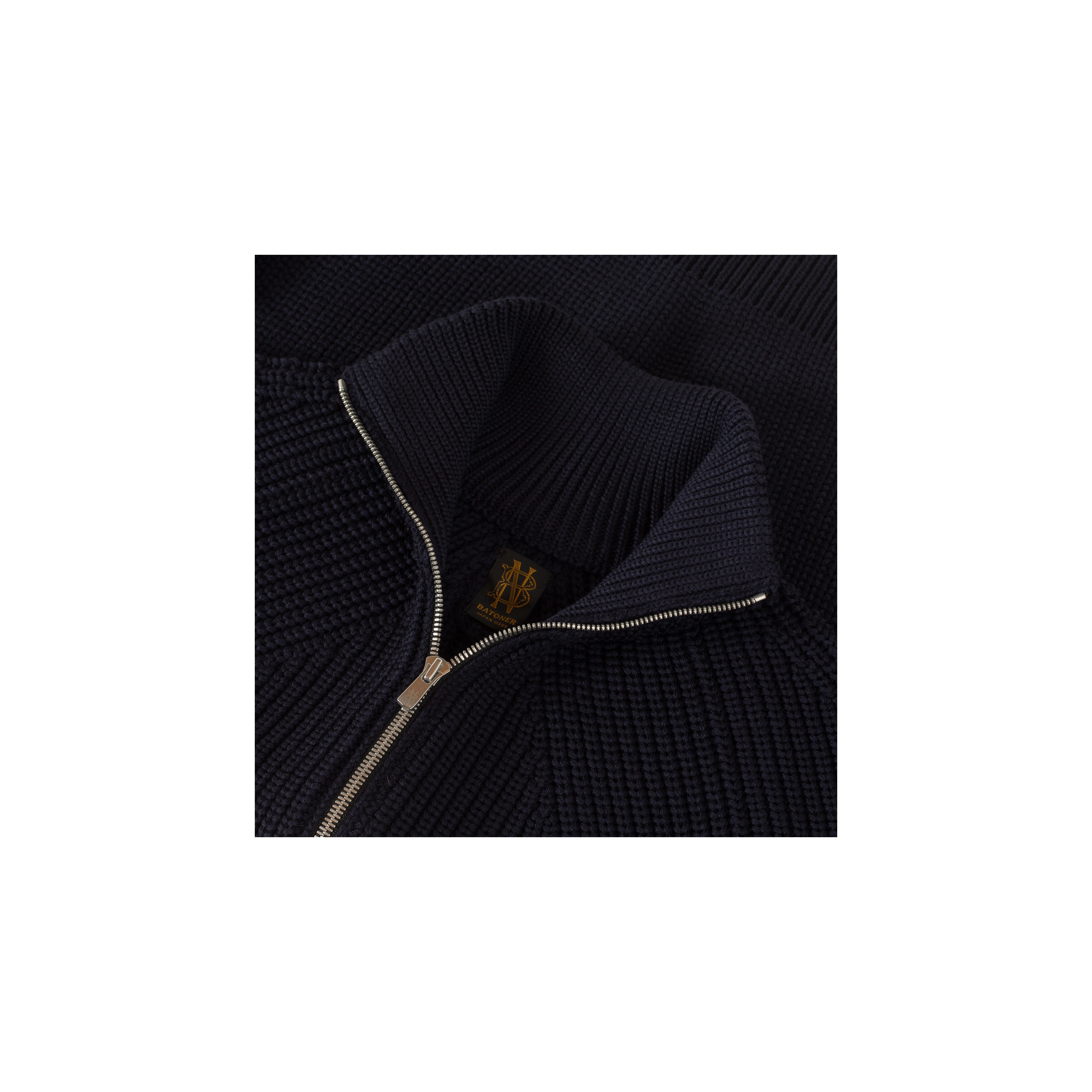 BATONER / Signature Drivers Knit Navy