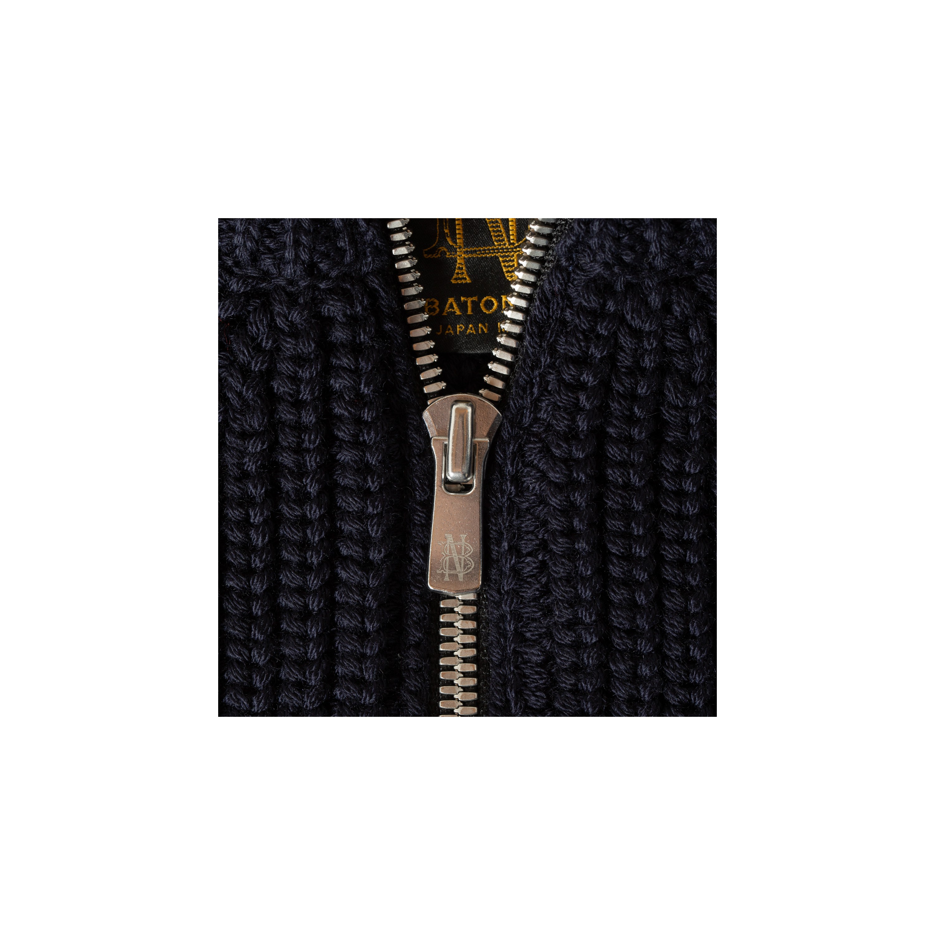 BATONER / Signature Drivers Knit Navy