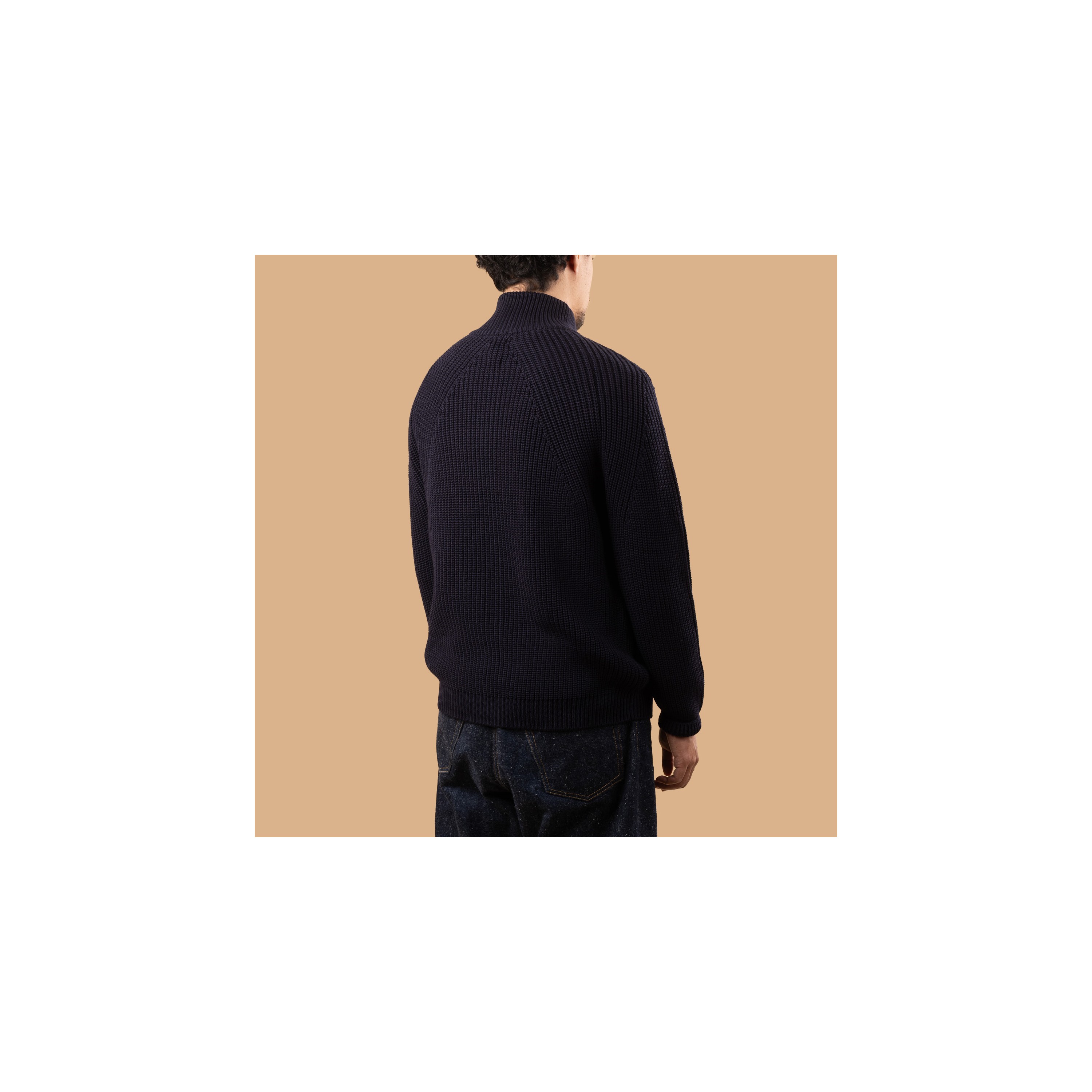 BATONER / Signature Drivers Knit Navy