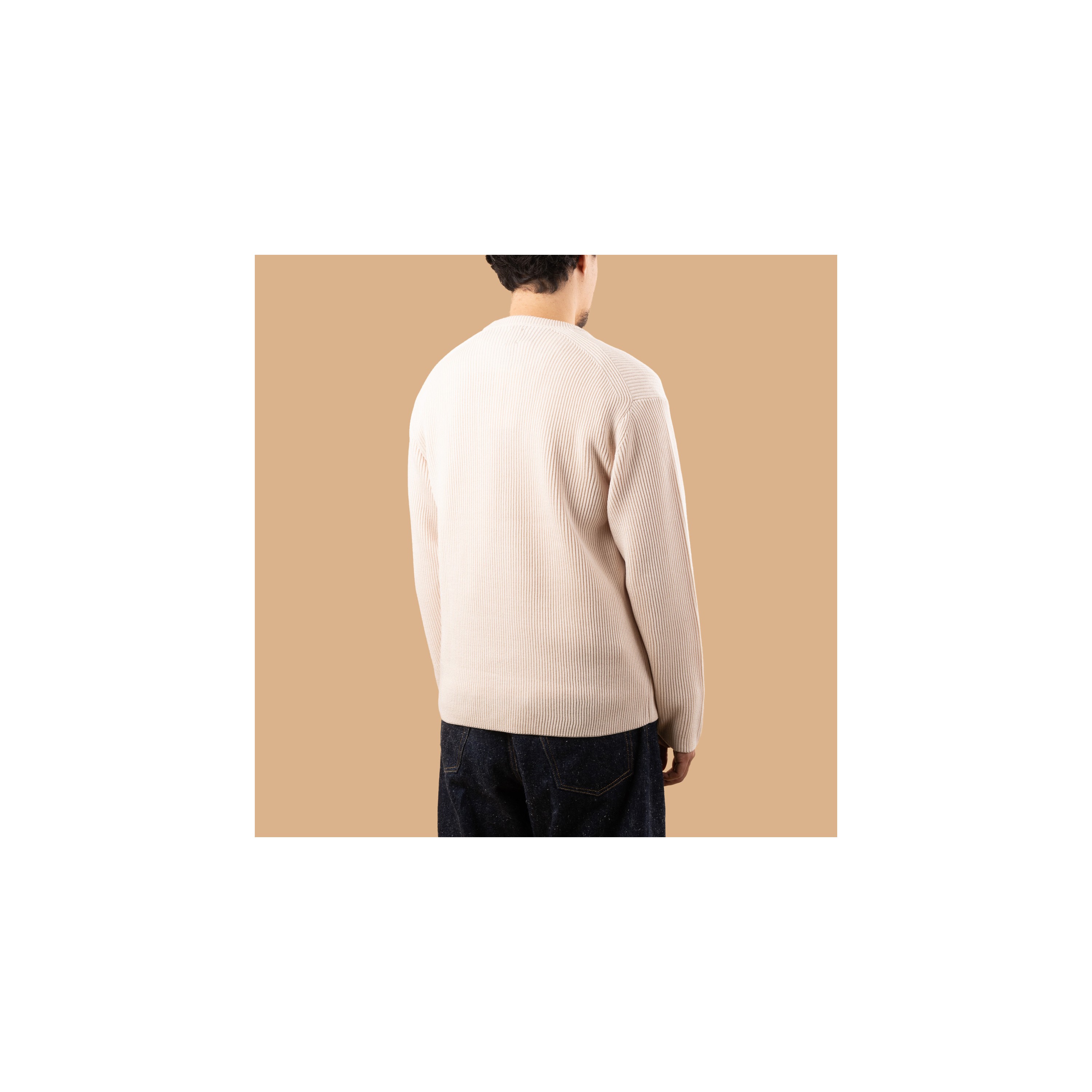 BATONER” SILK RIB CREW NECK DS BATONER” SILK RIB CREW NECK DS BATONER” SILK RIB CREW NECK DS