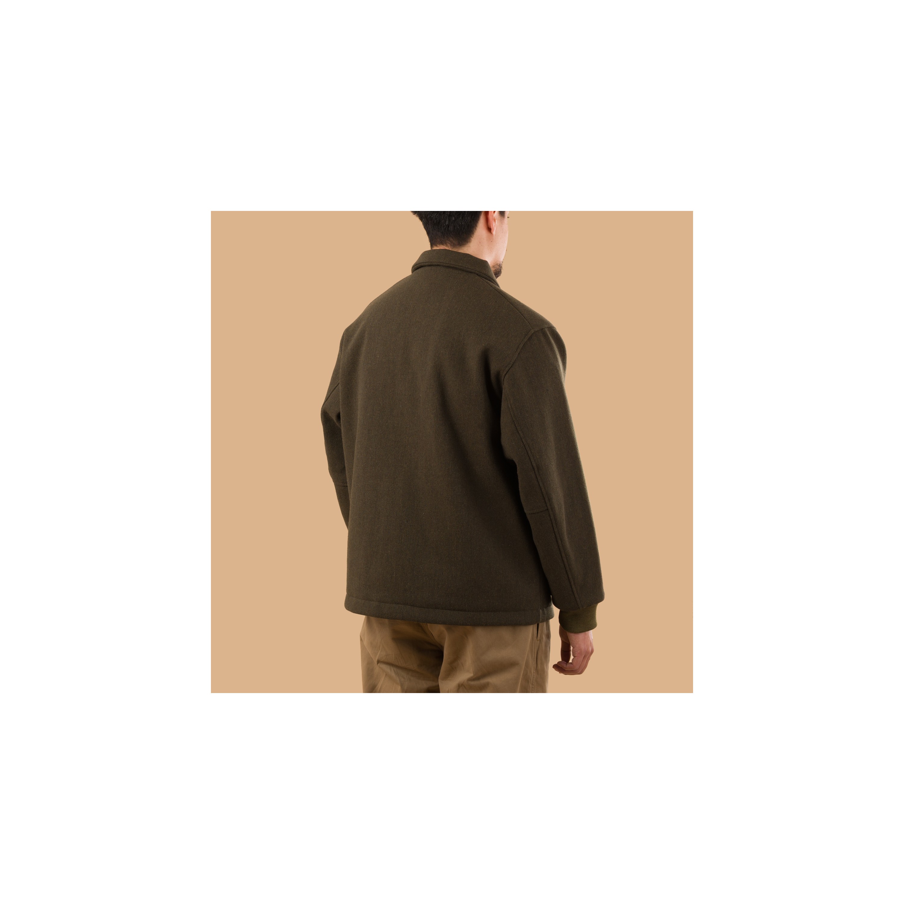 JACKMAN / Melton Award Jacket Loden