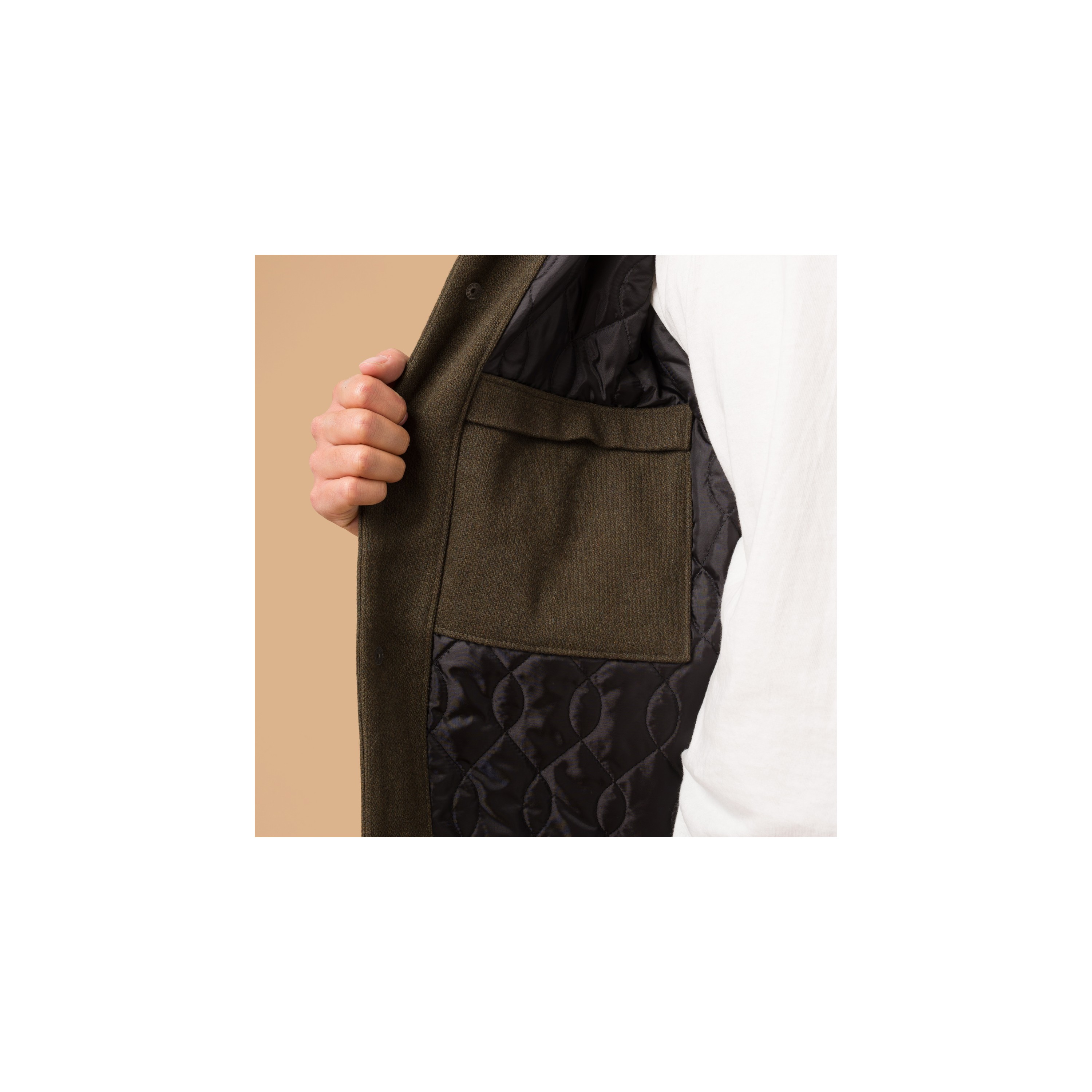 JACKMAN / Melton Award Jacket Loden