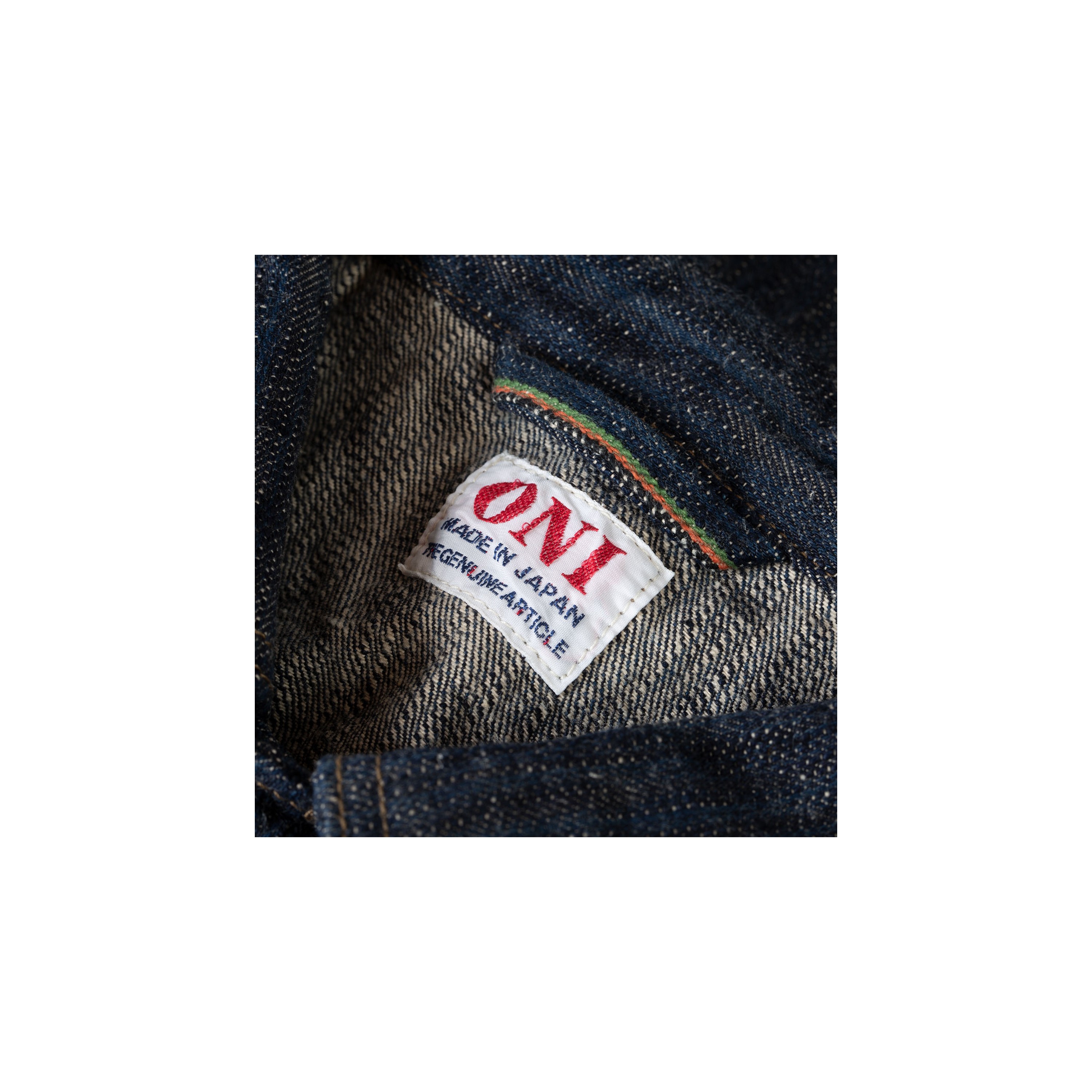 ONI DENIM / 03502-KASE 16oz Natural Indigo Coverall Jacket