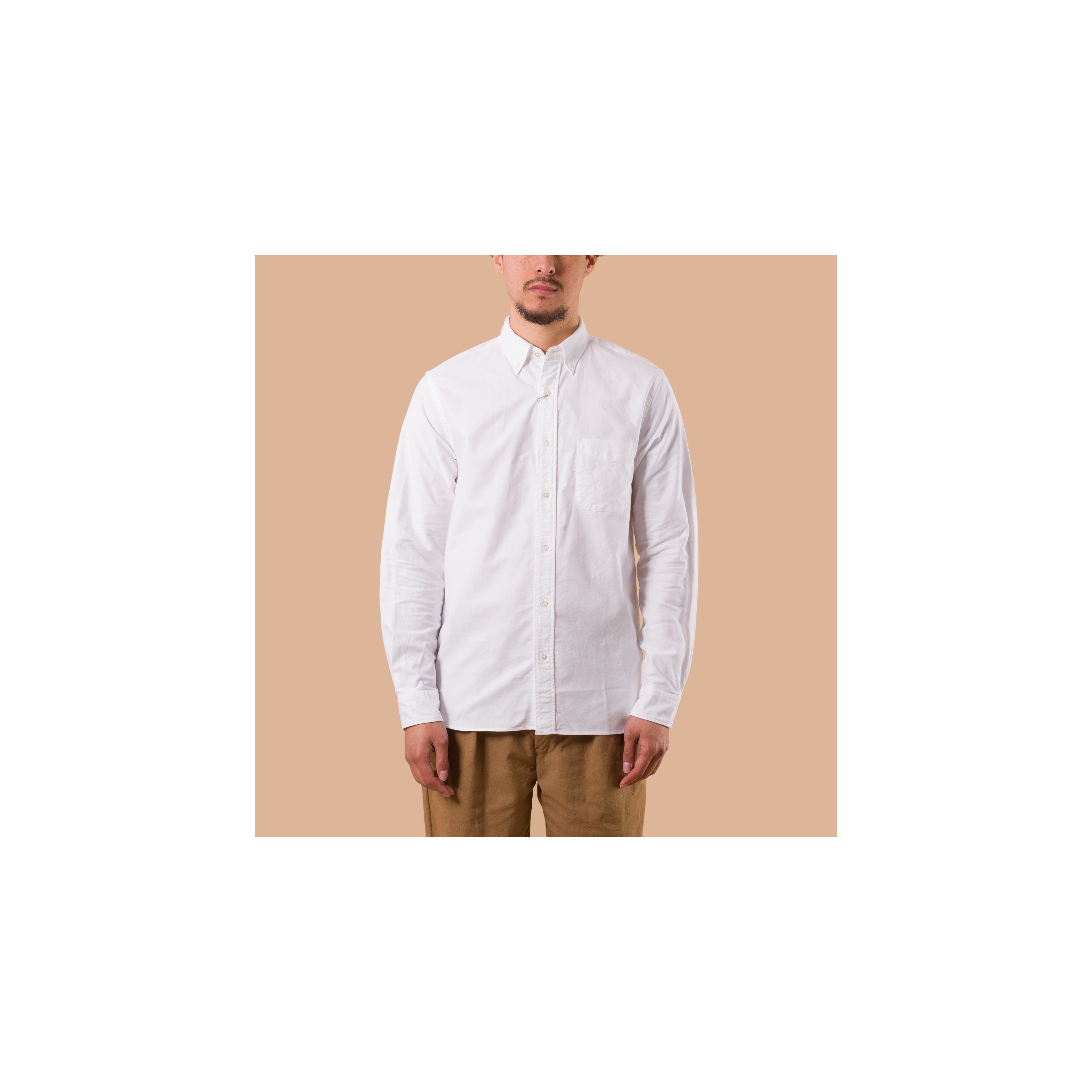 BEAMS PLUS / B.D. Oxford Shirt White