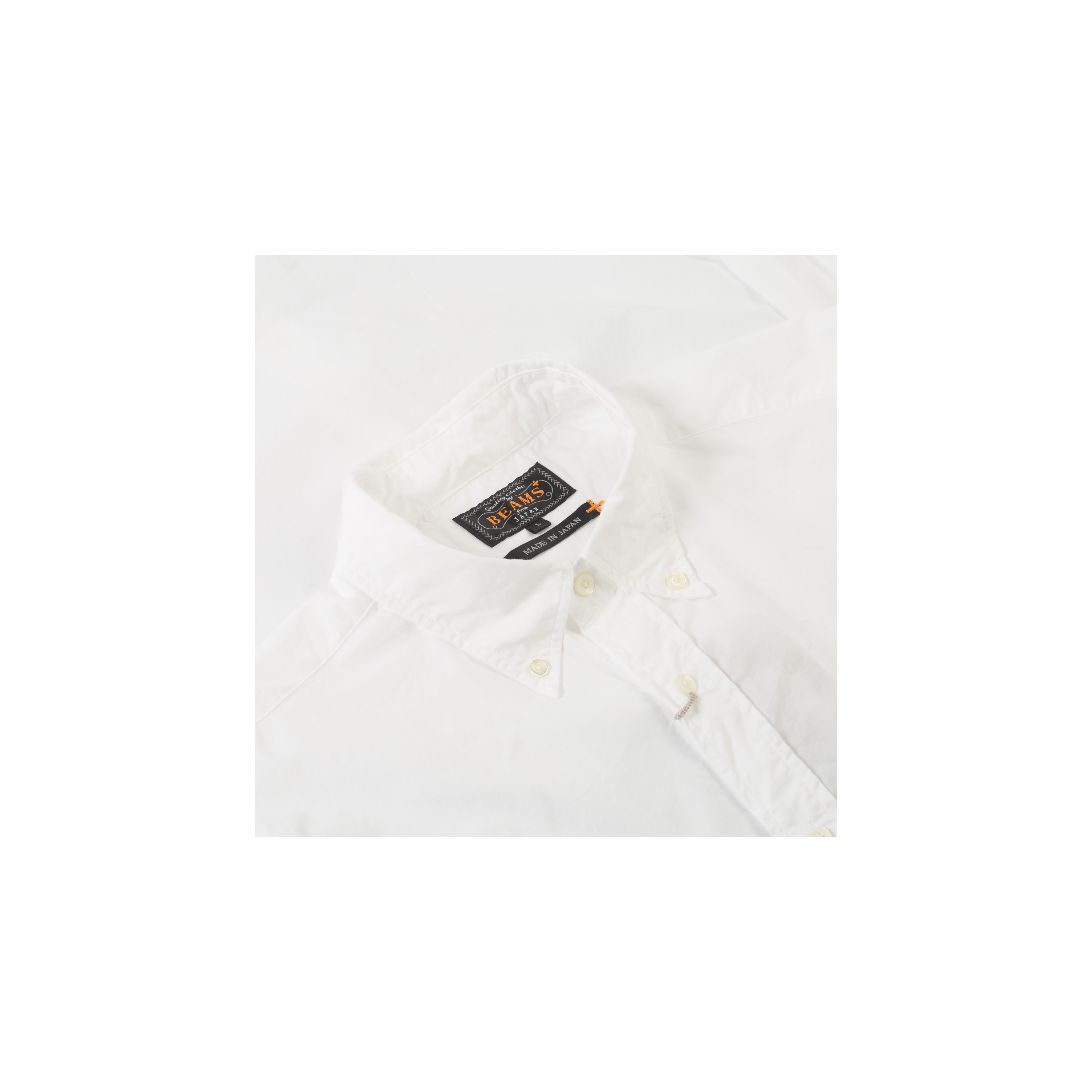 BEAMS PLUS / B.D. Oxford Shirt White