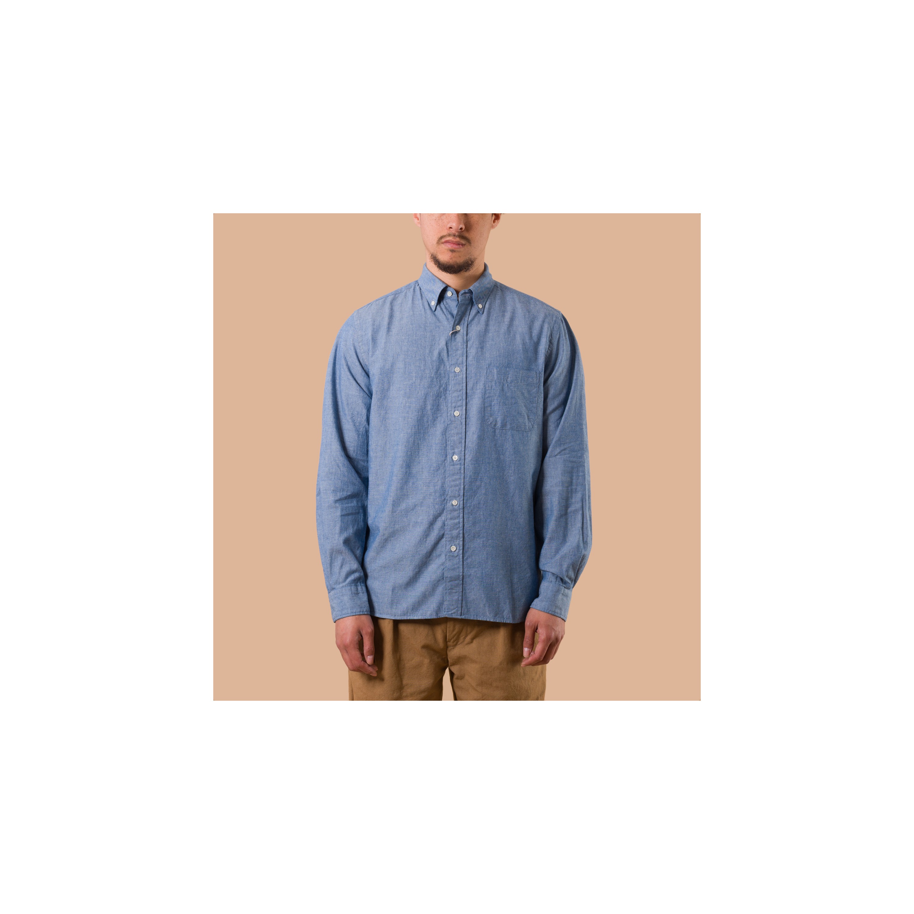 BEAMS PLUS / B.D Oxford Chambray Shirt