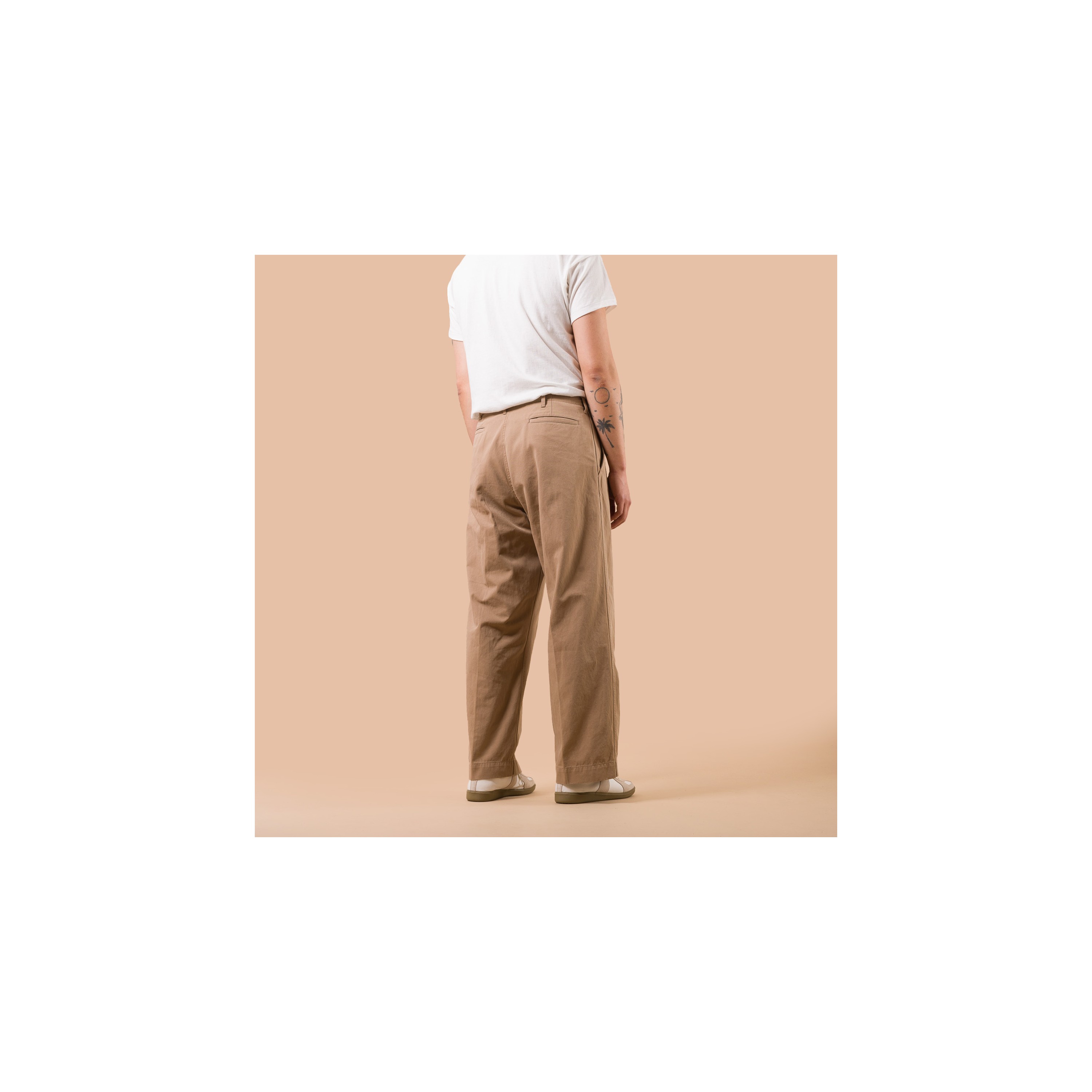 BEAMS PLUS / MIL Trousers Twill Khaki