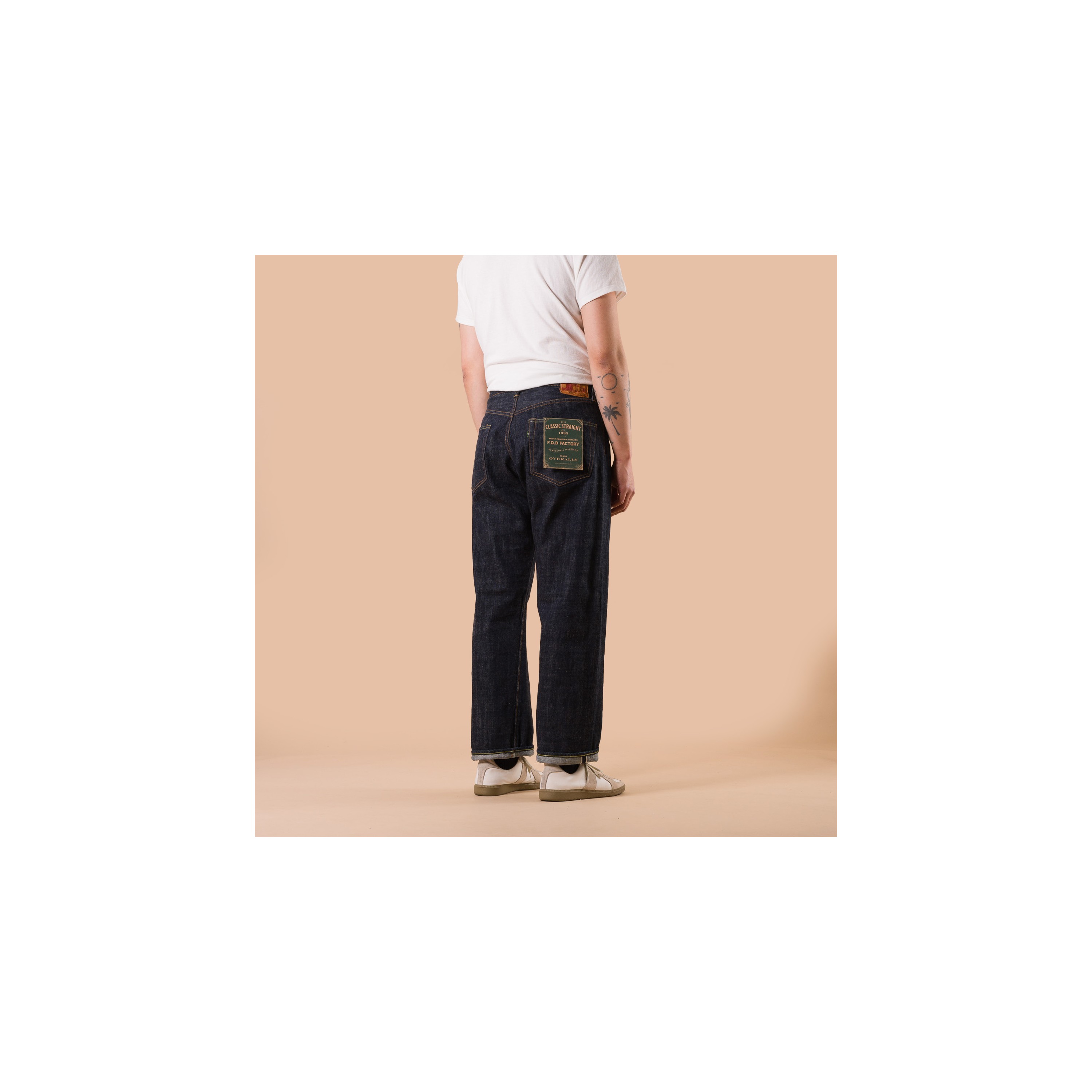 FOB FACTORY / F143 14oz Classic Straight Selvedge Denim
