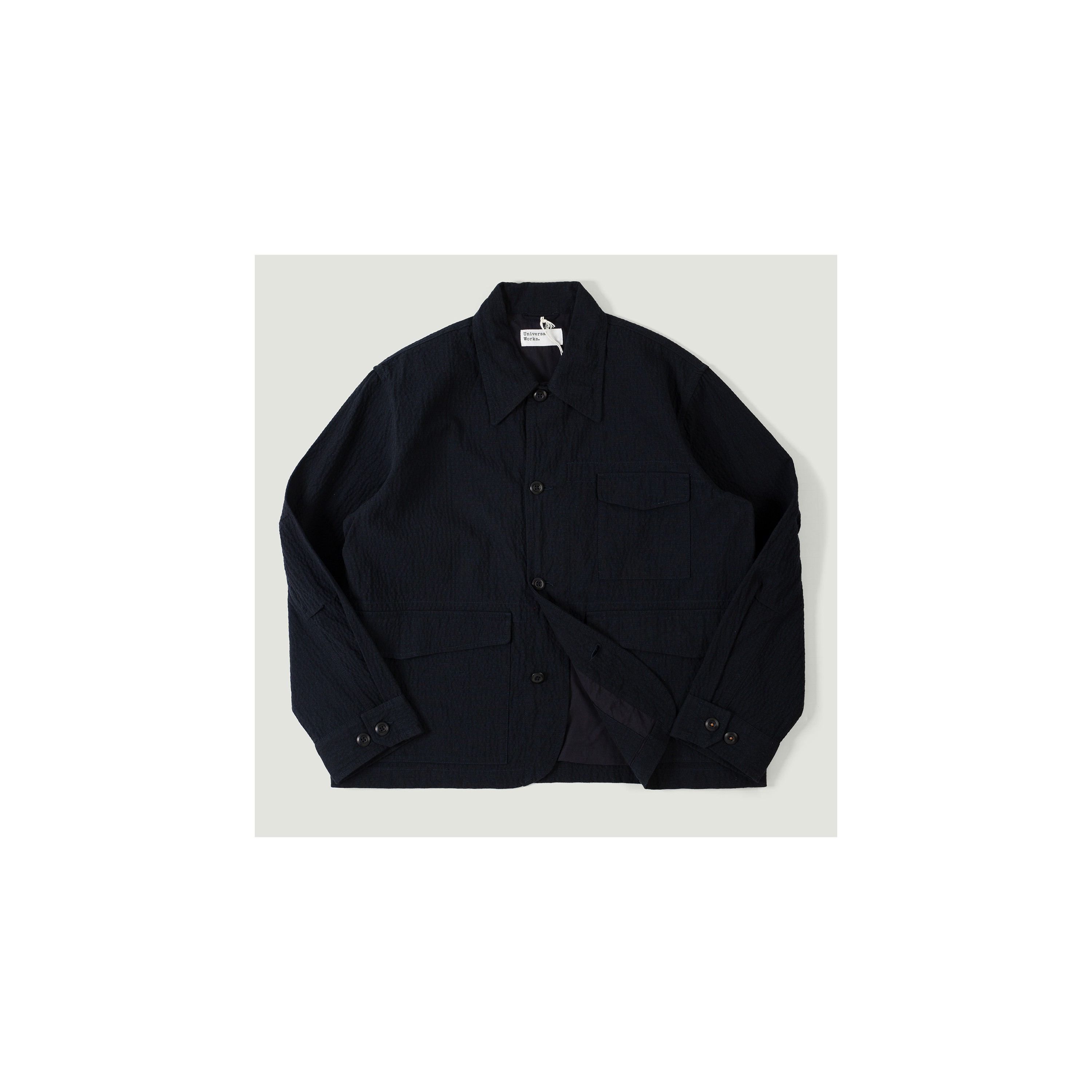 UNIVERSAL WORKS / Duty Jacket Ospina Cotton Dark Navy