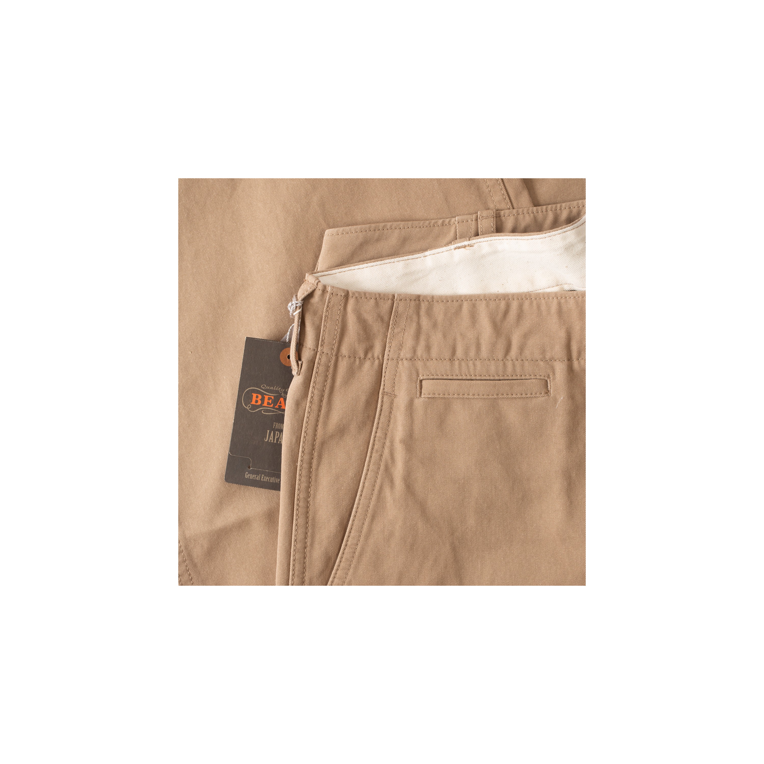BEAMS PLUS / MIL Trousers Twill Khaki