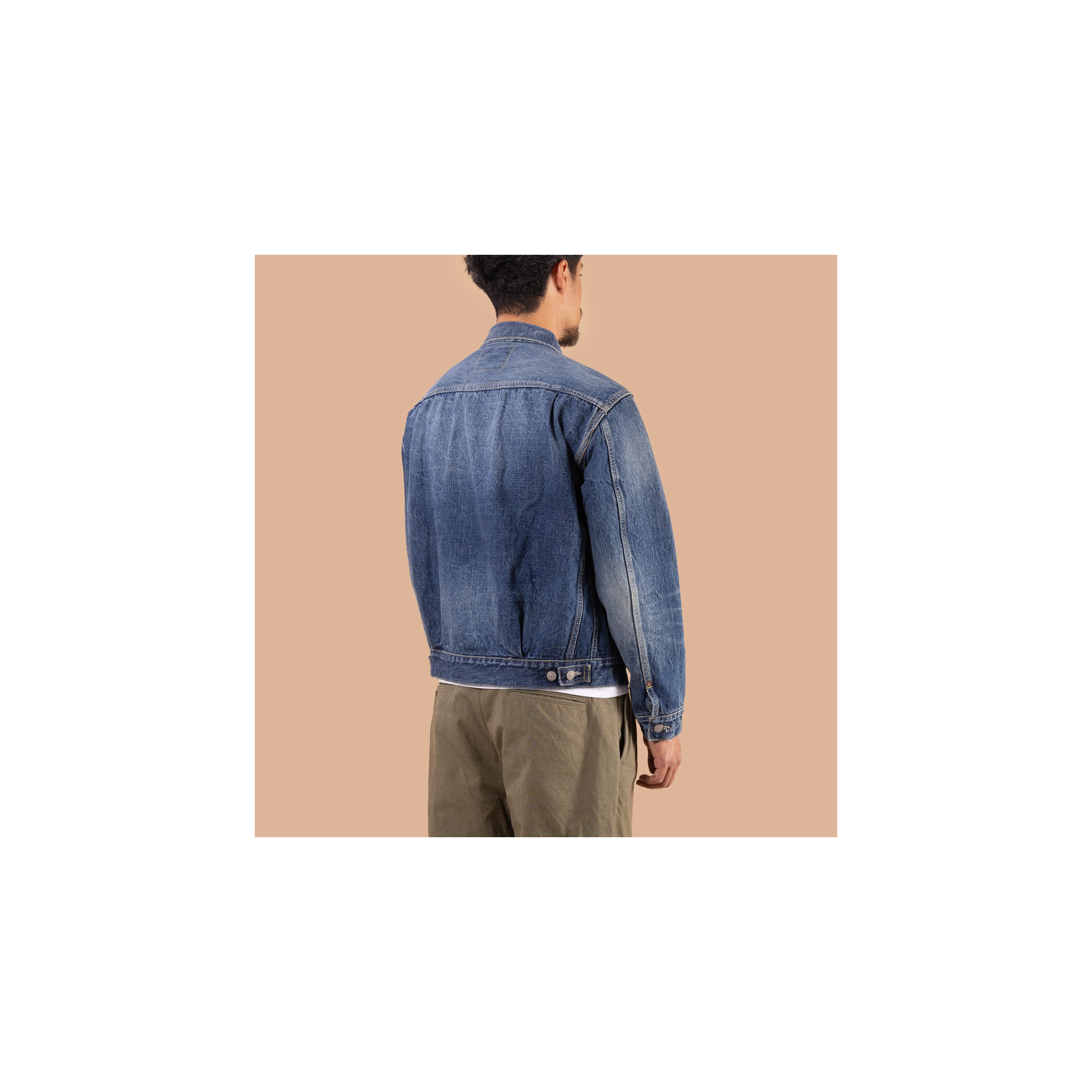 SUGAR CANE / 14.25oz Denim Jacket Type II 1953 Aged Model