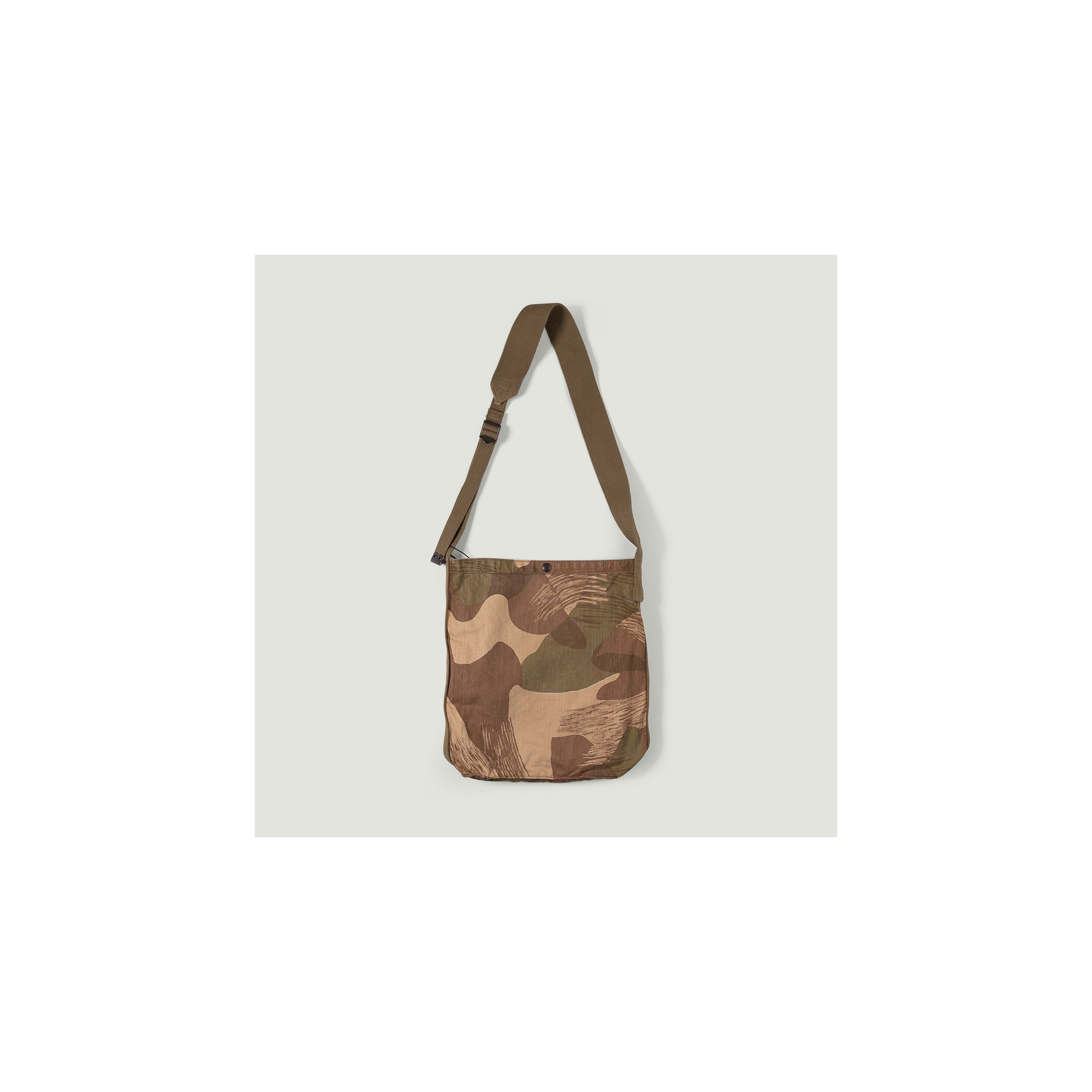 Nigel Cabourn メールバック NIGEL CABOURN / Mail Bag Fade Camo Khaki