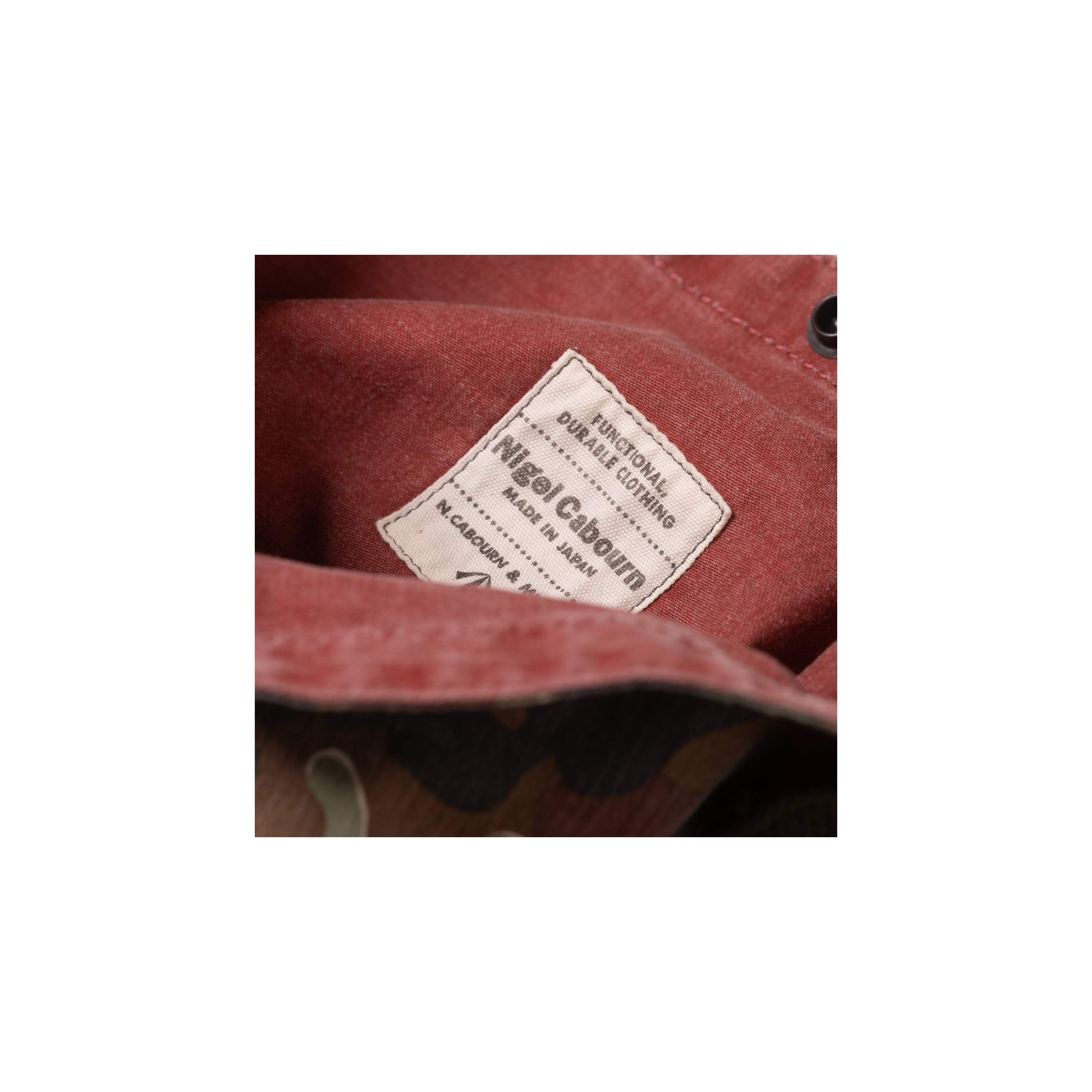 NIGEL CABOURN / Mail Bag Fade Camo Red