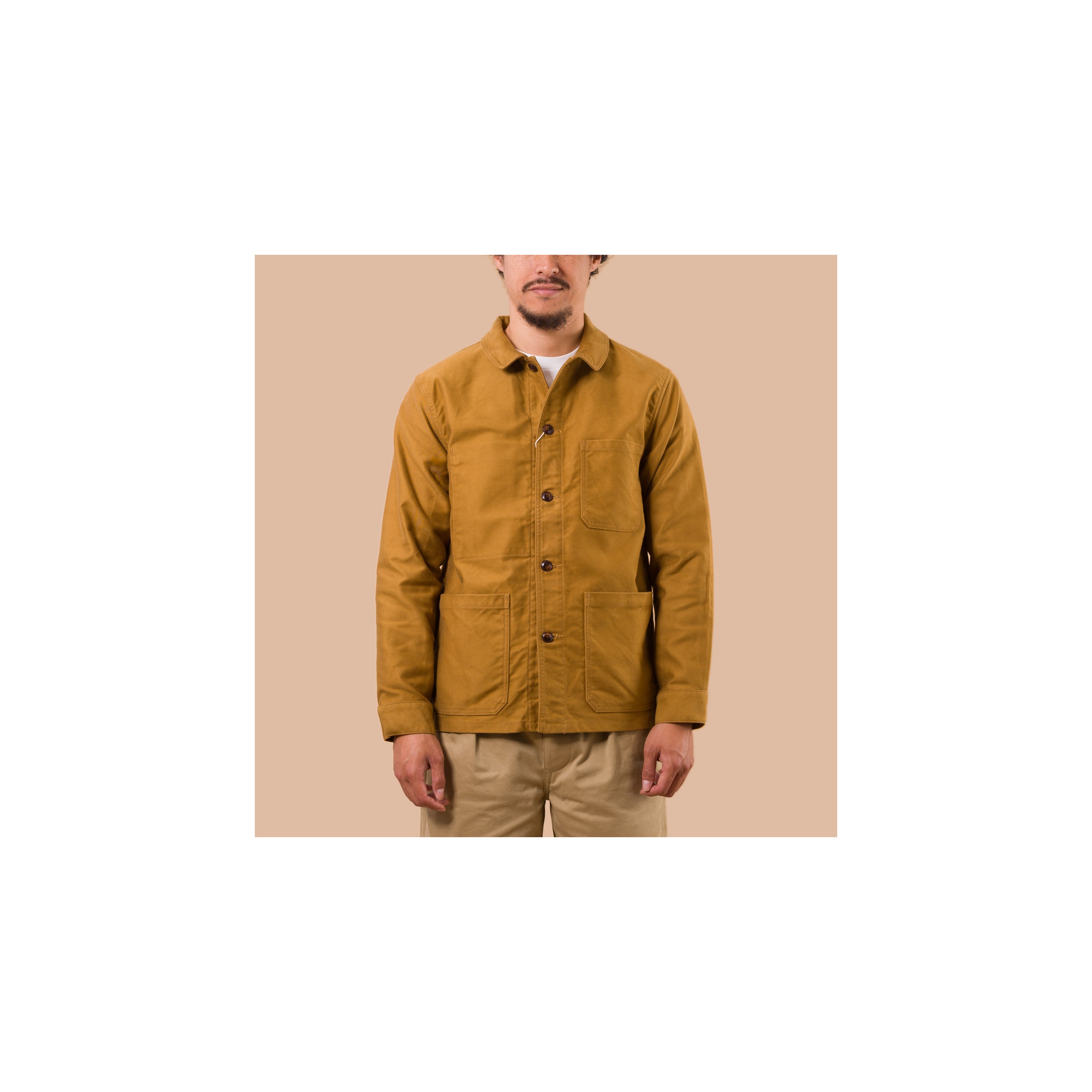 FOB FACTORY / French Moleskin Jacket Beige