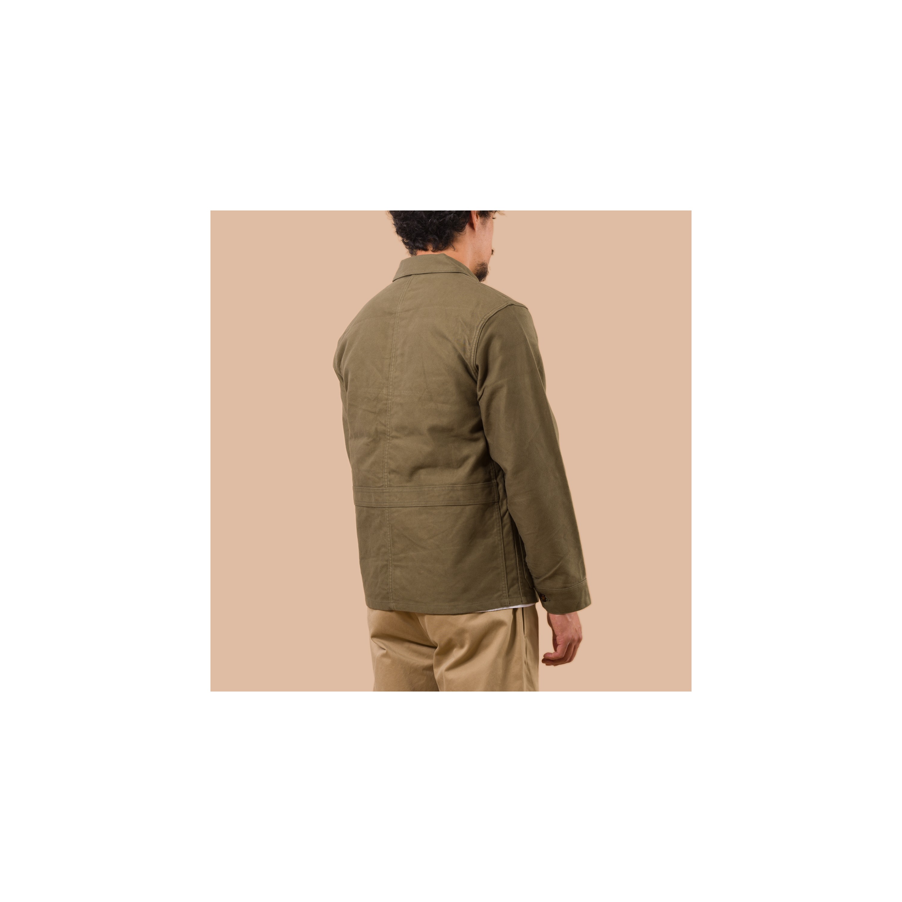 FOB FACTORY / French Moleskin Jacket Olive