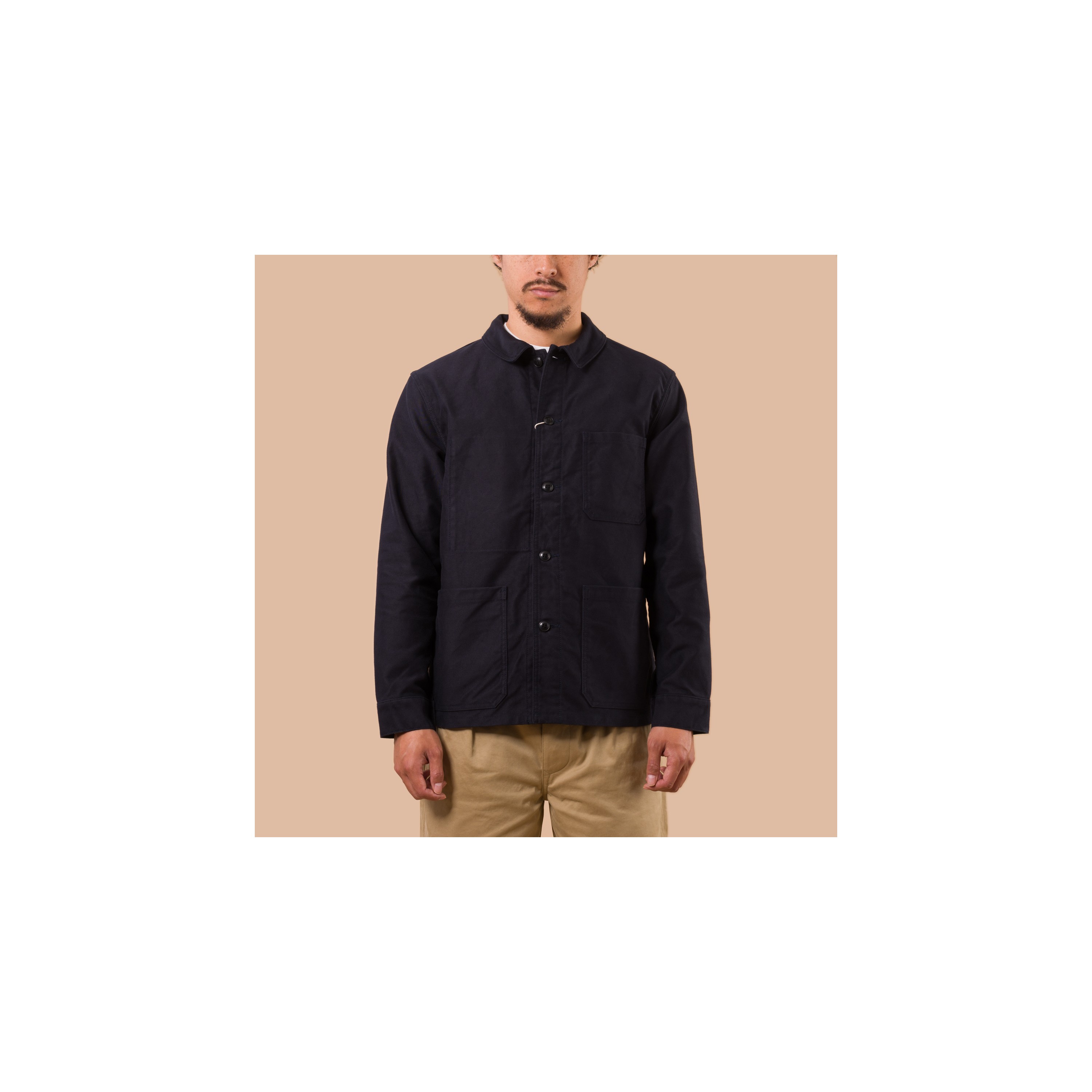 FOB FACTORY / French Moleskin Jacket Navy
